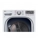 LG 7.4 cu. ft. Gas Dryer with True Steam in White & 4.5 DOE cu. ft. High-Efficiency Front Load Washer with TurboWash in White, ENERGY STAR