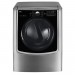 LG WM9000HVA 5.2 cu. ft. High Efficiency Mega Capacity Smart Front Load Washer and LG DLEX9000V 9.0 Cu.Ft. Electric Dryer With Steam Option In Graphite Color​