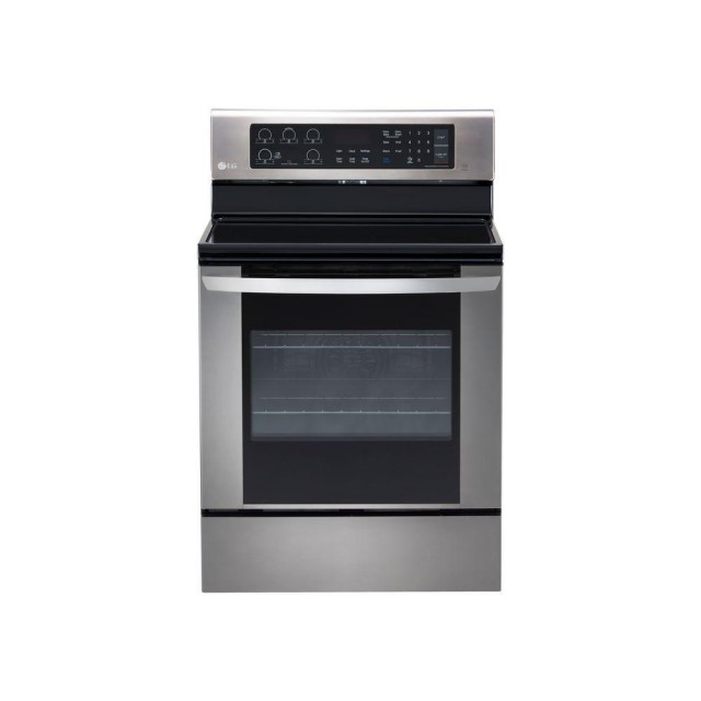 LG LRE3061ST 30 Stainless Steel Electric Smoothtop Range