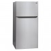 LG LTCS24223S 23.8 cu. ft. Top Freezer Refrigerator in Stainless Steel