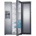 Samsung RH22H9010SR 21.5 cu. ft. Side by Side Refrigerator in Stainless Steel, Counter Depth Food Showcase Design
