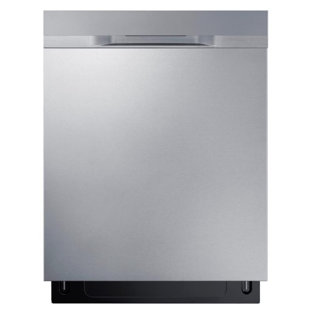 Samsung DW80K5050US StormWash Top Control Dishwasher in Stainless Steel with Stainless Steel Tub and AutoRelease Door for Faster Drying