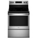 Whirlpool WFE505W0HZ 30 Inch Freestanding Electric Range with 5 Elements, Smoothtop Cooktop, 5.3 cu. ft., in Stainless Steel