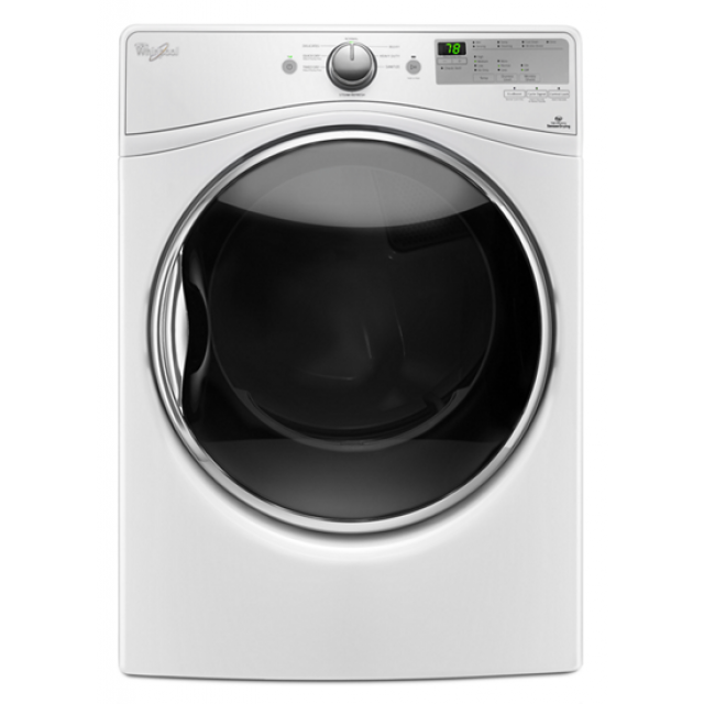Whirlpool WGD8540FW 7.4 cu. ft. Stackable Gas Dryer with Steam Cycle in White