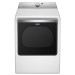 Maytag MVWB835DW 5.3 cu. ft. High-Efficiency Top Load Washer and MGDB835DW 8.8 cu. ft. 120-Volt White Gas Vented Dryer with Advanced Moisture Sensing in White