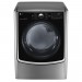LG DLGX5001V 7.4 cu. ft. Smart Gas Dryer with Steam and WiFi Enabled in Graphite Steel, ENERGY STAR