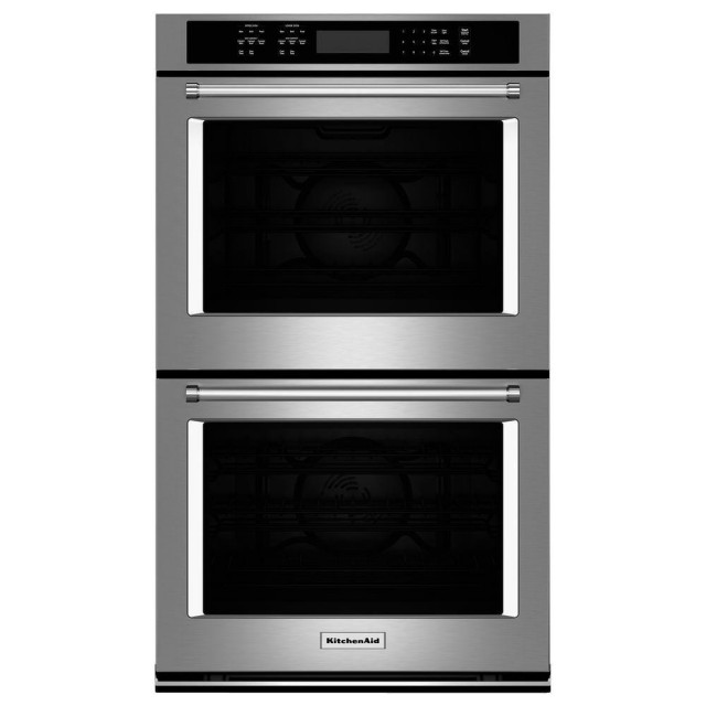 KitchenAid KODE500ESS 30 in. Double Electric Wall Oven Self-Cleaning with Convection in Stainless Steel