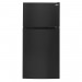 LG LTCS24223B 24 cu. ft. Top Freezer Refrigerator in Smooth Black