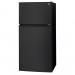 LG LTCS24223B 24 cu. ft. Top Freezer Refrigerator in Smooth Black