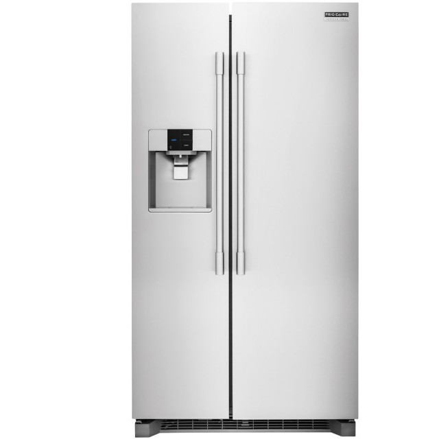 Frigidaire FPSS2677RF1 Professional 25.6-cu ft Side-by-Side Refrigerator with Ice Maker
