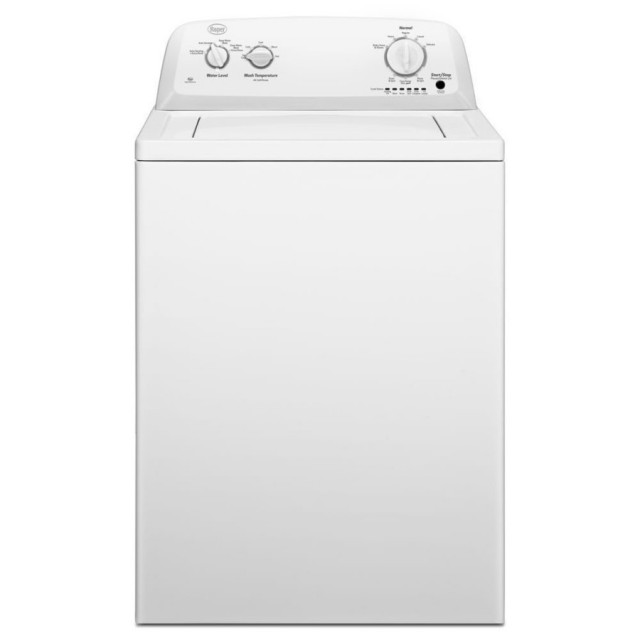 Whirlpool RTW4516FFW1 Roper 3.5-cu ft High-Efficiency Top-Load Washer (White)