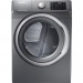 Samsung WF42H5200AP 4.2 cu. ft. Front Load Washer and DV42H5200EP 7.5 cu. ft. Electric Dryer in Platinum