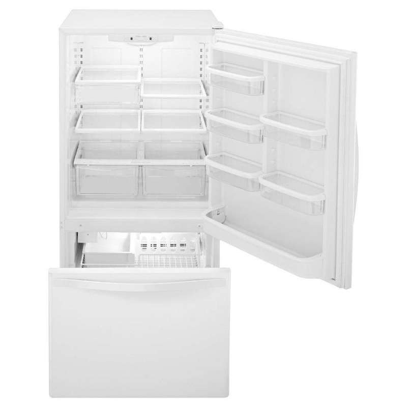 Whirlpool Bottom Freezer Refrigerator White 22 Cu.Ft