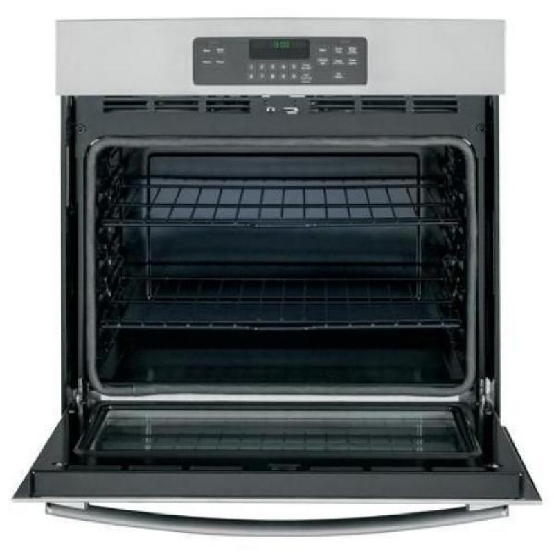 GE JT3000SFSS 30 in. Single Electric Wall Oven SelfCleaning with Steam in Stainless Steel