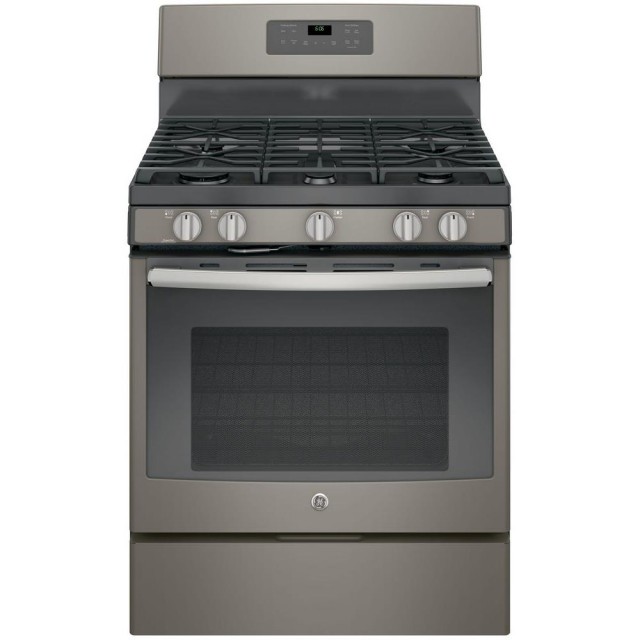 GE 30" Free Standing Gas Range (SLATE)