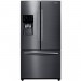Samsung French Door Refrigerator Black Stainless Steel 25 Cu.Ft