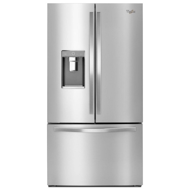 Whirlpool WRF993FIFM00 36 in. W 32 cu. ft. French Door Refrigerator in Monochromatic Stainless Steel