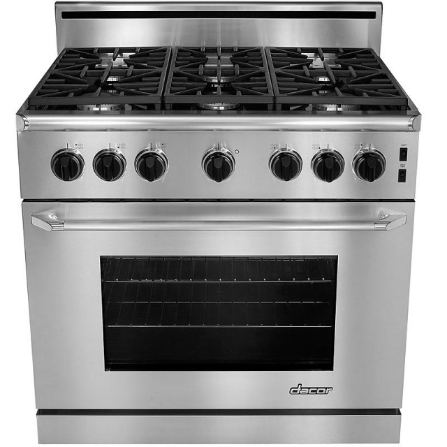 Dacor ER36GSCH/NG Renaissance 36" Freestanding Range