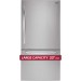 LG LDCS22220S 30 in. W 22 cu. ft. Bottom Freezer Refrigerator in Stainless Steel