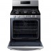 Samsung NX58H5600SS 30 in. 5.8 cu. ft. Gas Range with Self-Cleaning and Fan Convection Oven in Stainless Steel