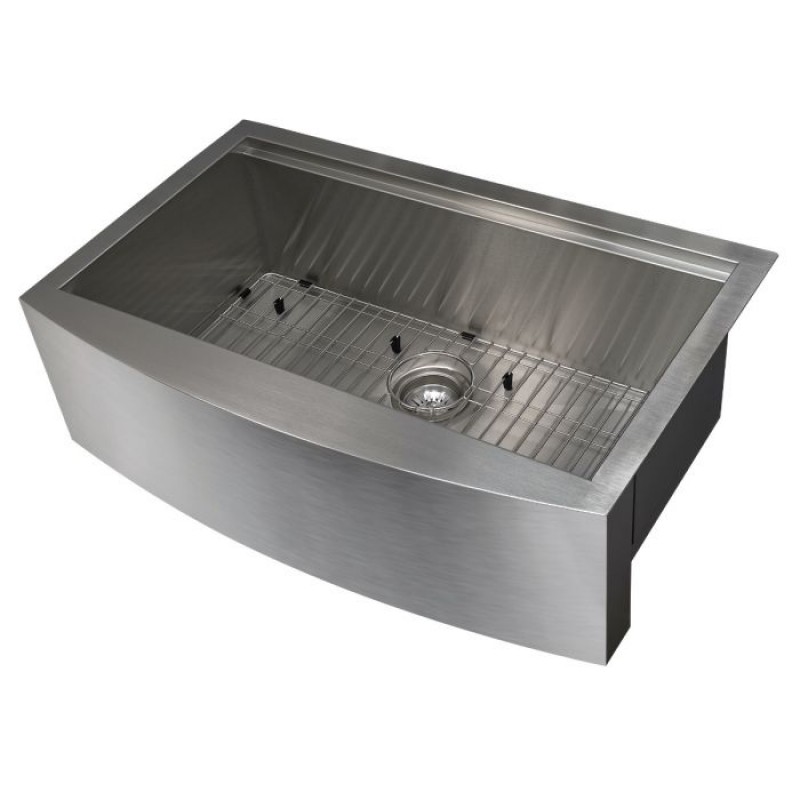 33 Inch Stainless Steel Undermount Single Bowl Sink