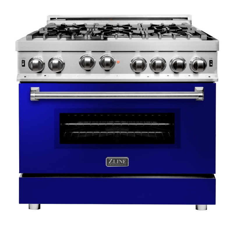 ZLINE 36 in. Professional Gas on Gas Range in Stainless ...