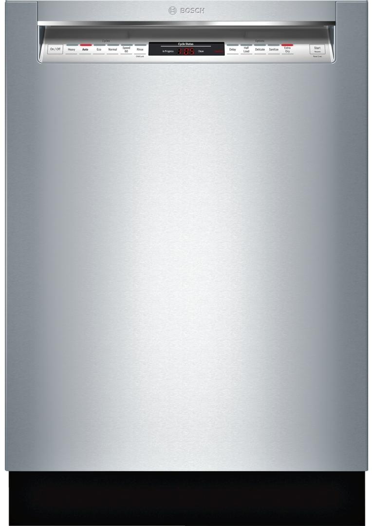 Bosch SHEM78W55N 800 Series 24" Recessed Handle Dishwasher