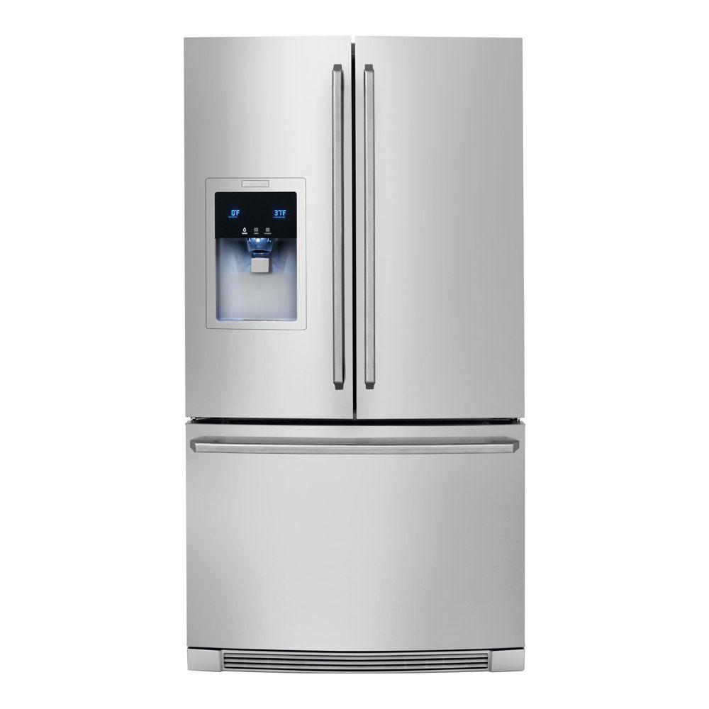 Electrolux Wave Touch EW23BC85KS 21 74 Cu Ft French Door Refrigerator 