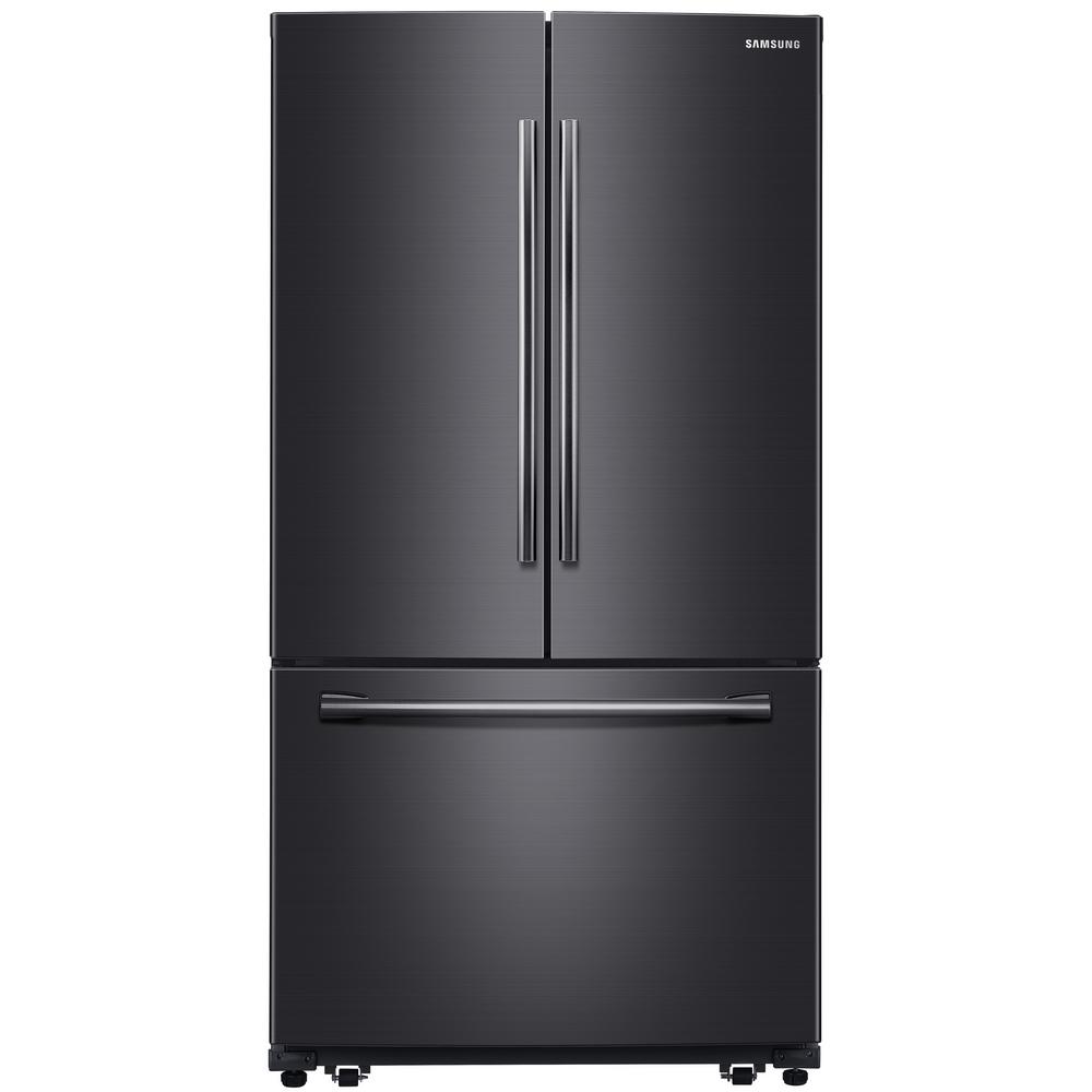 Samsung RF260BEAESG 25 5 Cu Ft French Door Refrigerator In Black 