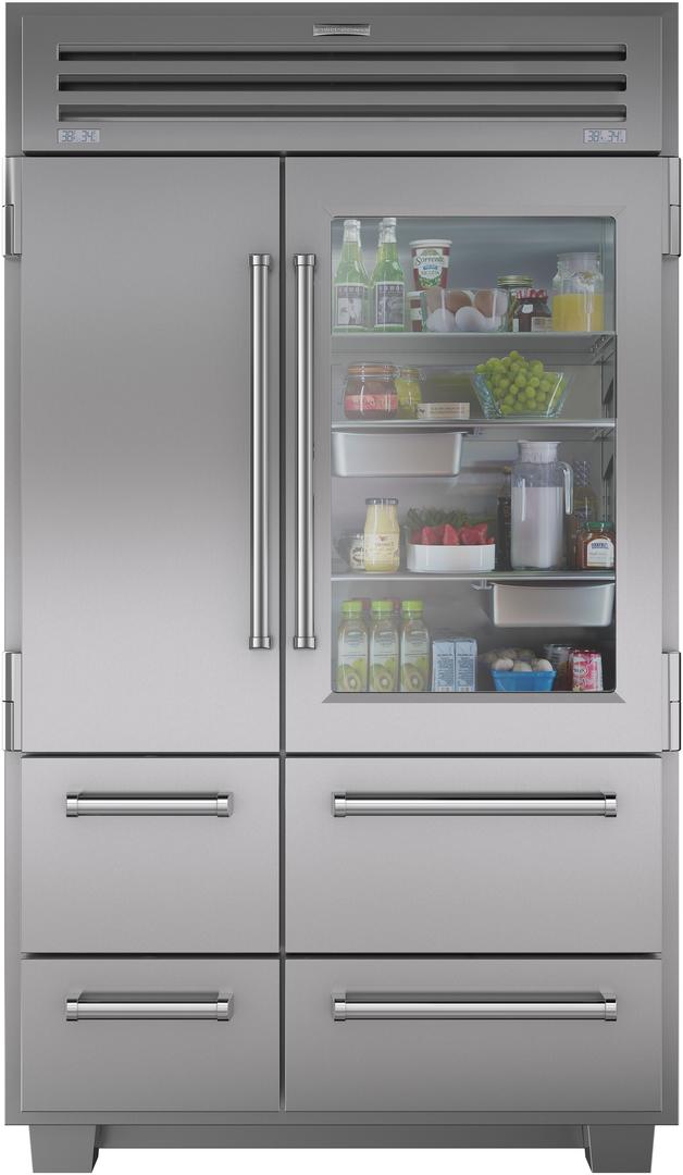 SubZero 648PROG 48 In. 30.2 cu. ft. Built In Side by Side Refrigerator