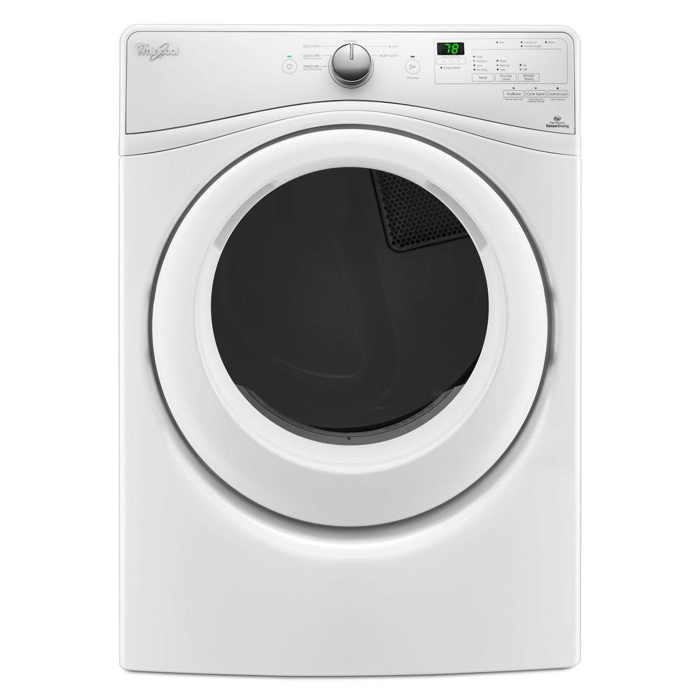 Whirlpool WFW7590FW 4 2 Cu Ft Stackable White Compact Front Load   White Whirlpool Front Load Washers Wfw7590fw 64 1000 