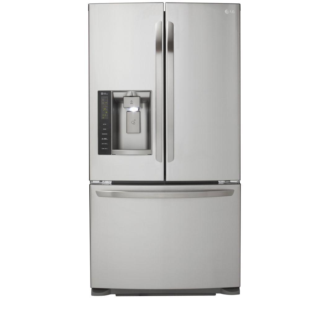 LG LFX25973ST 24.1 cu. ft. French Door Refrigerator in Stainless Steel, Dual Ice Maker