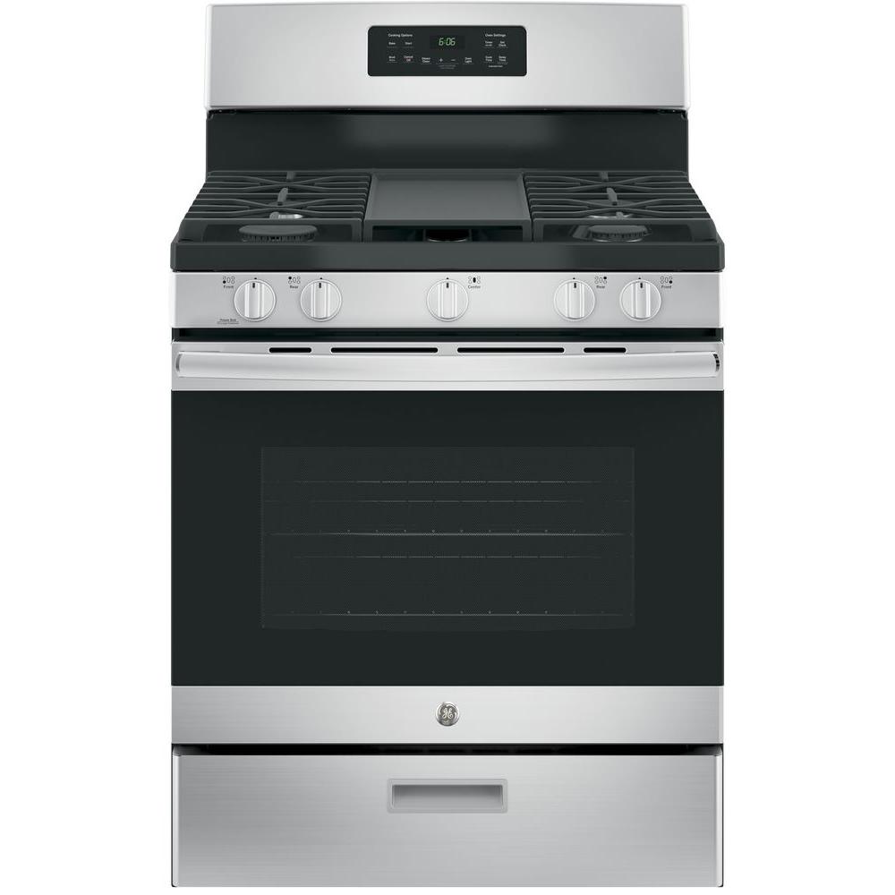 ge-jgbs66rek3ss-30-in-5-0-cu-ft-gas-range-in-stainless-steel