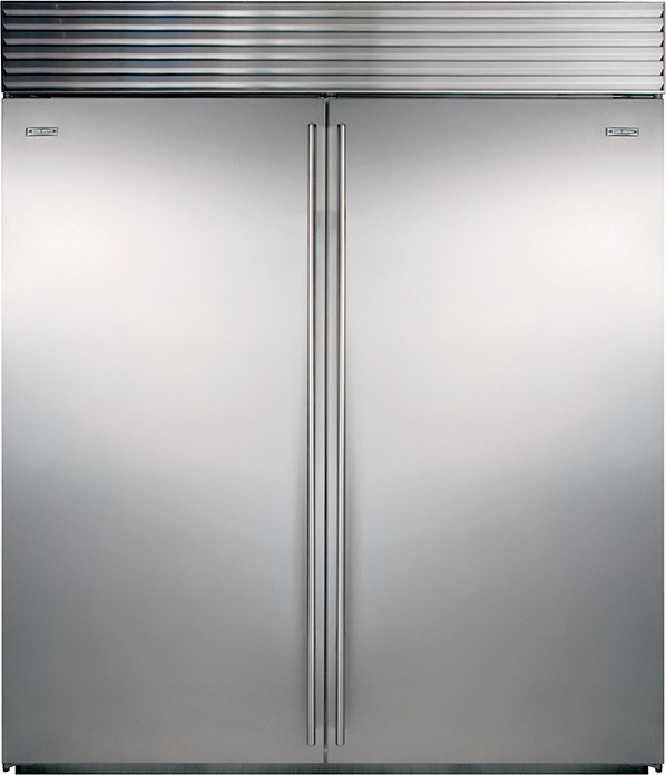 SubZero BI36F/OLH 36" Built In All Freezer, Left Hinge and BI36R/O