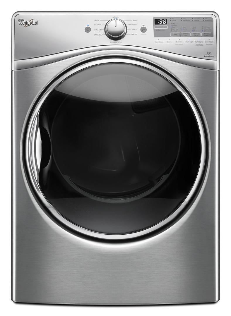 Whirlpool WGD92HEFU 27 Inch Gas Dryer with 7.4 cu. ft. Capacity, 10 Dry