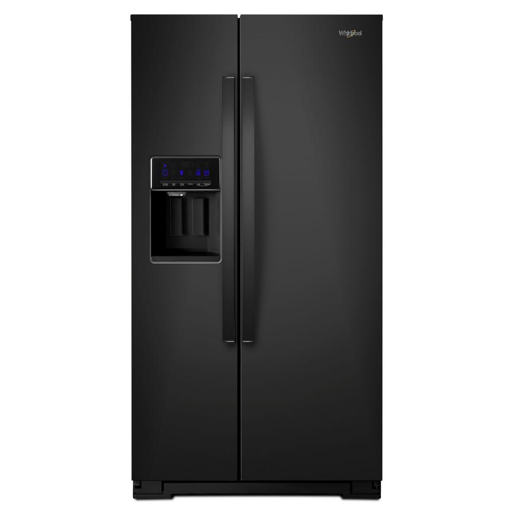 Whirlpool Black Side By Side Refrigerator - www.inf-inet.com