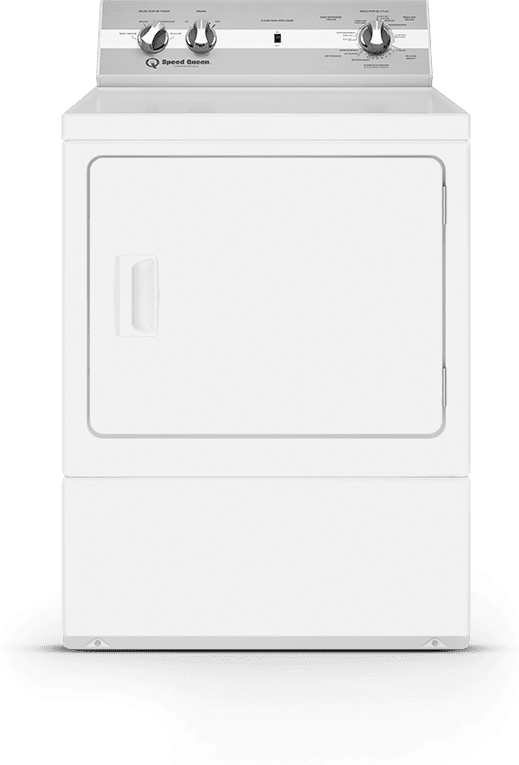 Speed Queen DC5003WE 27 Inch Electric Dryer with 7.0 Cu. Ft. Capacity, 4 PreSet Cycles, End of