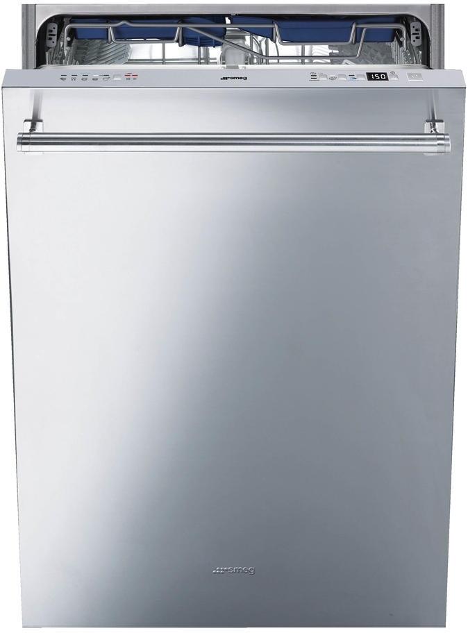 Smeg STU8647X 24 Inch BuiltIn Dishwasher with 10 Wash Cycles, 13 Place