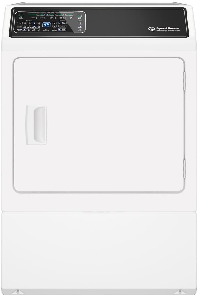 Speed Queen DF7004WE 27 Inch Electric Dryer with 7 cu. ft. Capacity, 7