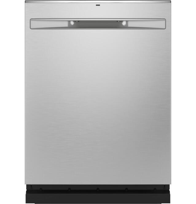 GE GDP665SYNFS 24 Inch BuiltIn Pocket Handle Dishwasher with 5 Wash