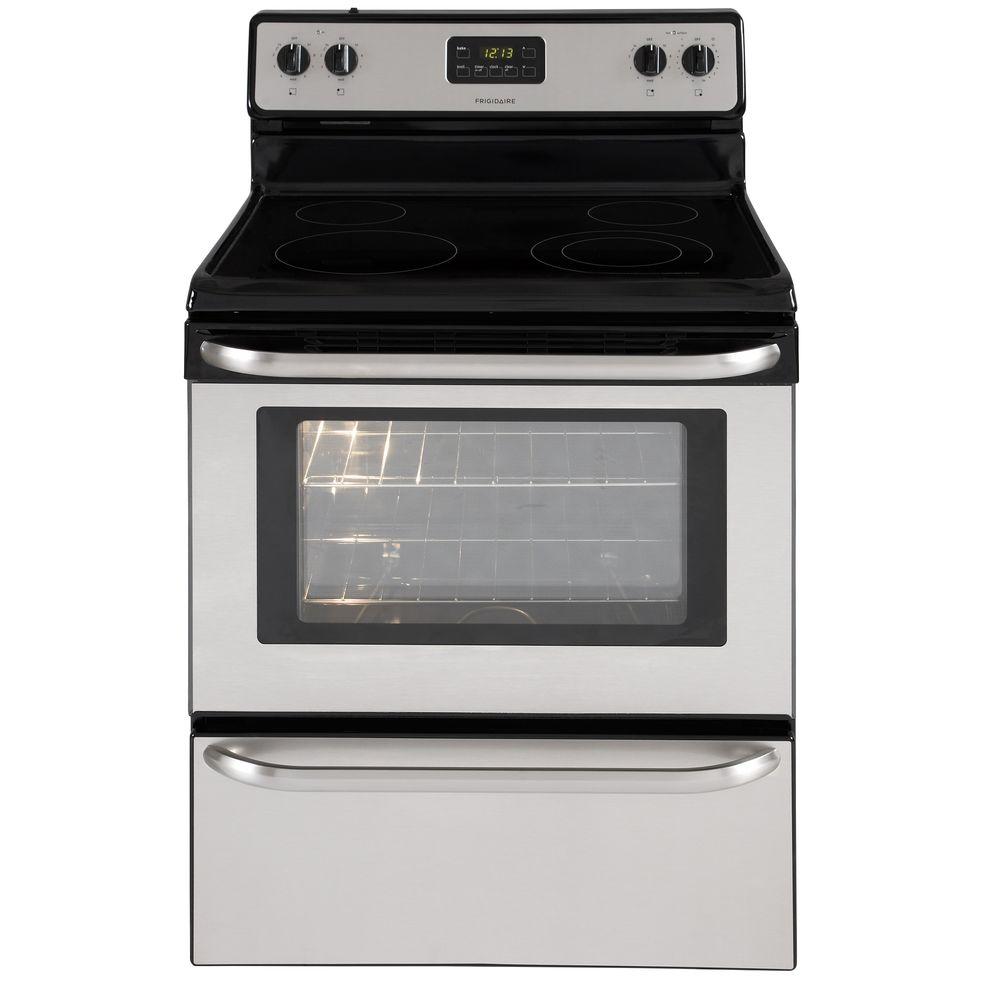 Frigidaire LFEF3048QFA 30 In 5 3 Cu Ft Electric Range With Self 