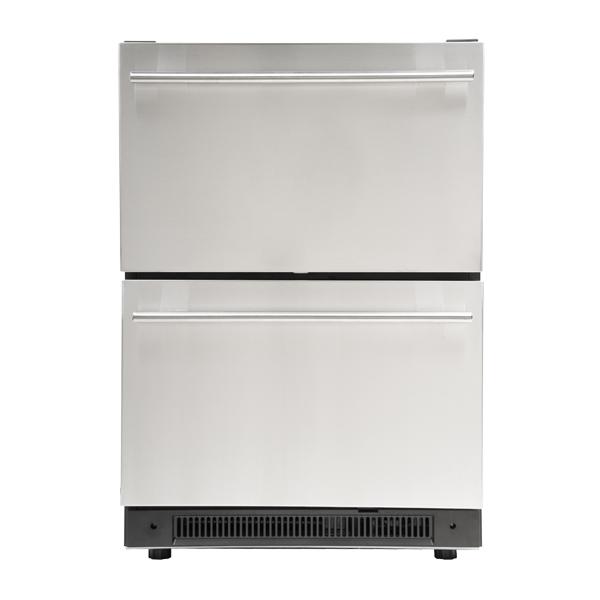 Haier DD400RS Builtin Under Counter Dual Drawer Refrigerator