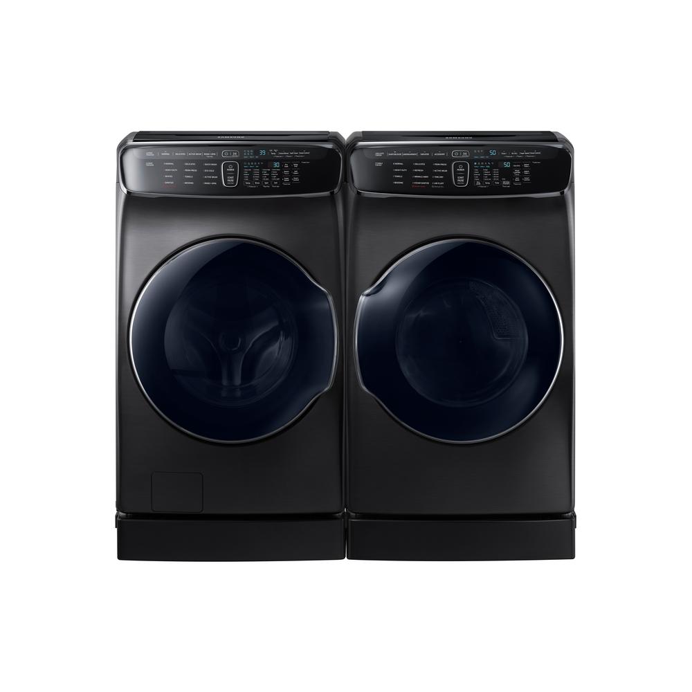 Samsung WV60M9900AV 6.0 cu. ft. HighEfficiency FlexWash Washer in Black Stainless Steel