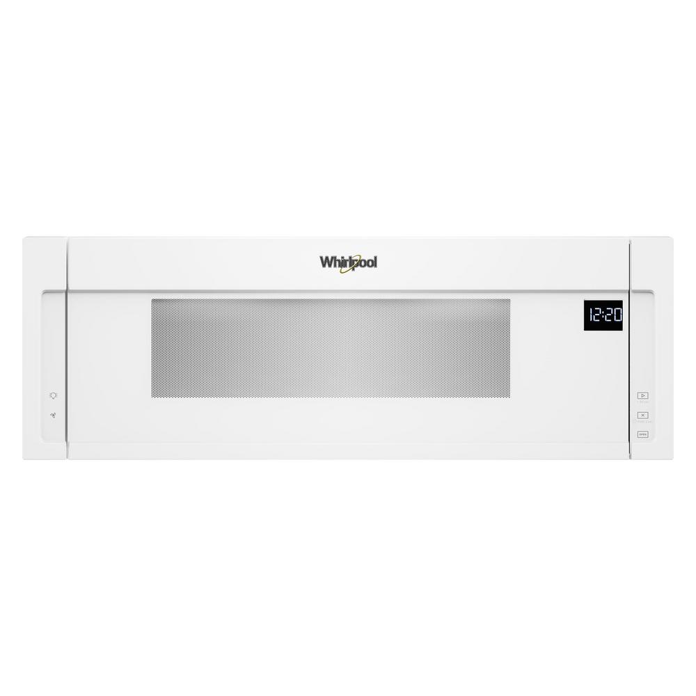 Whirlpool WML55011HW 1.1 cu. ft. Over the Range Low Profile Microwave