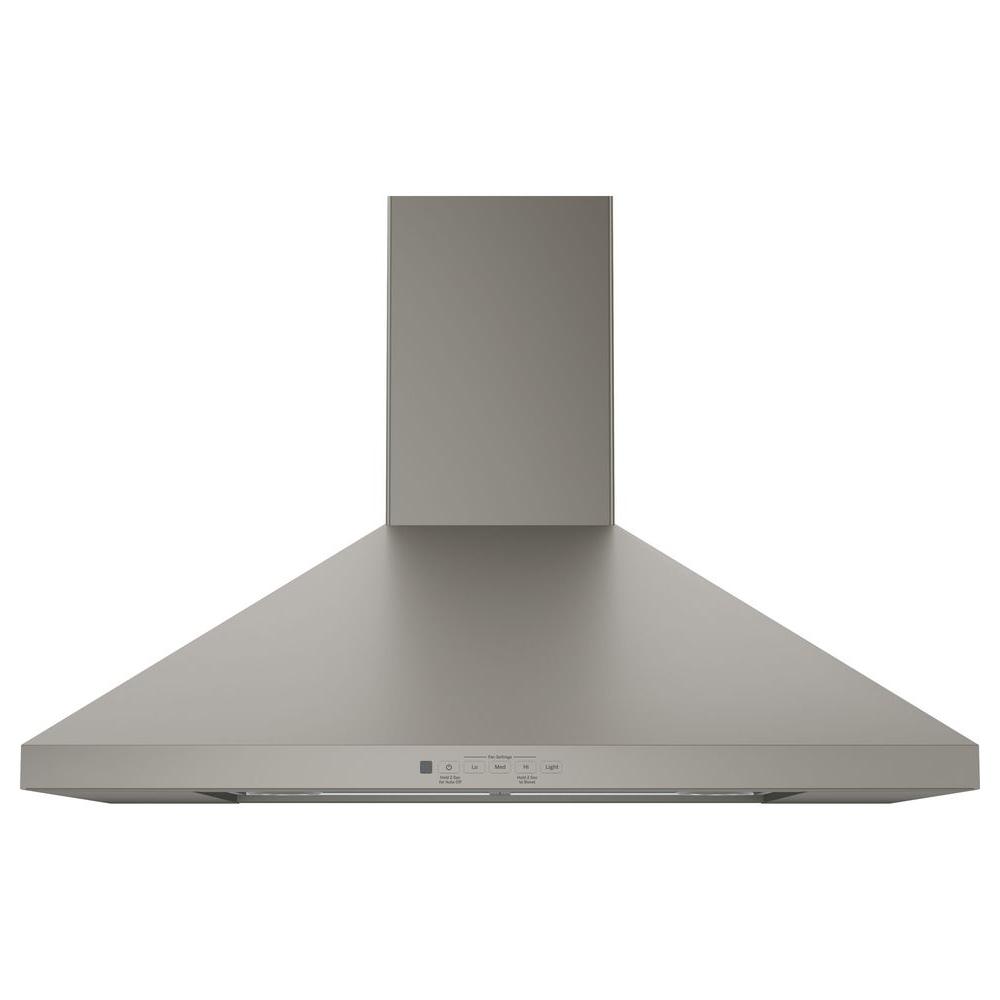GE JVW5301EJES 30 in. Convertible Chimney Range Hood in Slate, Fingerprint Resistant GE JVW5301EJES 30 in. Convertible Chimney Range Hood in Slate, Fingerprint Resistant