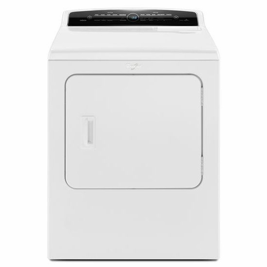 Whirlpool WGD7300DW0 Cabrio 7.0 Cu. Ft. 23Cycle Steam Gas Dryer White