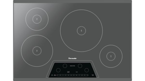 Thermador CIT304KM Masterpiece Series 30 Inch Electric Induction Smoothtop  Style Cooktop in Silver