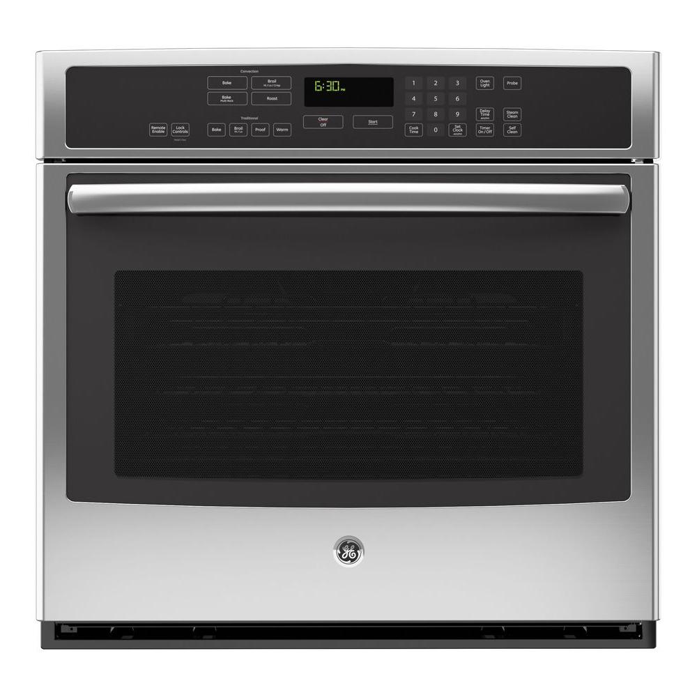 GE PT9050SFSS Profile 30 in. Single Electric Wall Oven SelfCleaning