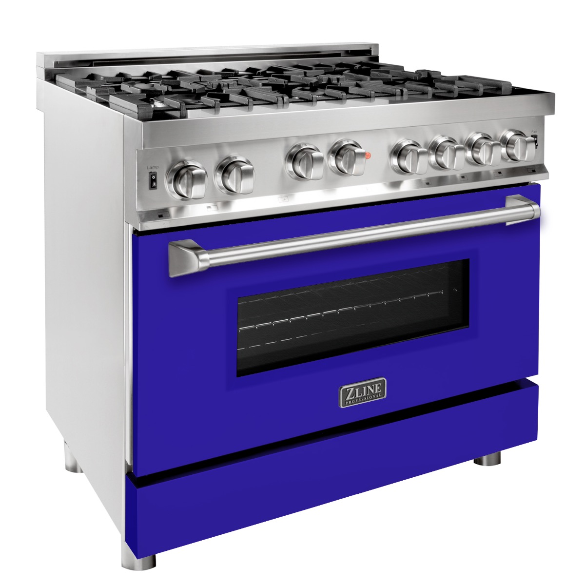 ZLINE 36 in. Professional Gas on Gas Range in Stainless ...